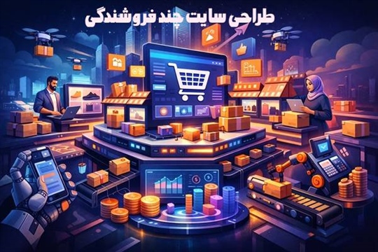 طراحی سایت چند فروشندگی اختصاصی
